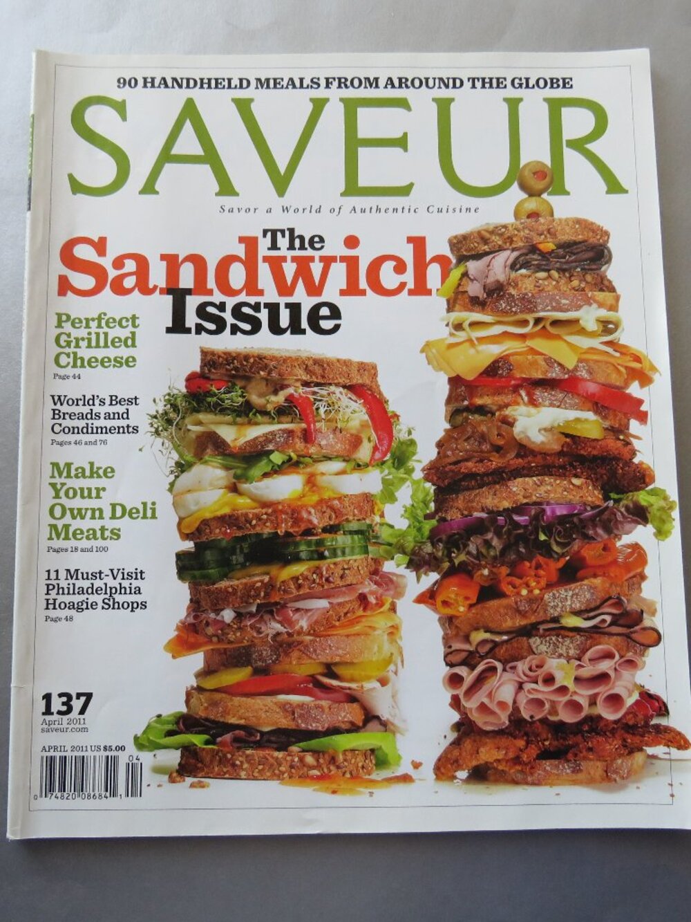 Saveur Magazines 2005 - 2015 Issues - You Pick One - Set 3